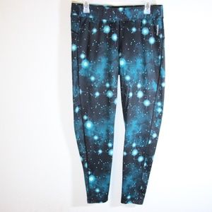 Reebok Outer Space Galaxy Activewear Leggings